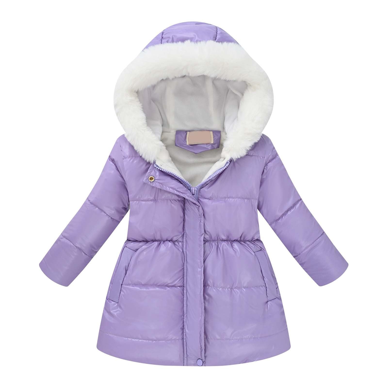 Genérico Chaqueta Invierno NiñA 10 AñOs,Chaqueta De Invierno CáLida con PlumóN Largo para NiñAs con Aislamiento para Actividades Al Aire Libre En Climas FríOs