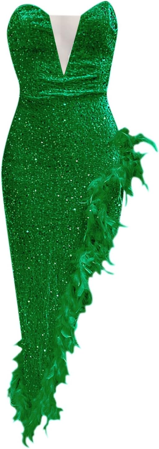 [Foreted] チュールワンピース レディース ストラップレス ドレス 無地 フォーマル チューブトップ ワンピース 袖なし キ