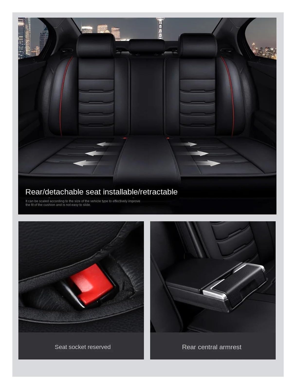 Fundas Asientos Coche Para Mercedes GLA para CLA CLS GLC GLE GLK GLS