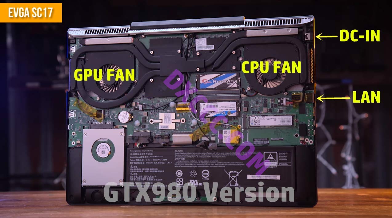 Ventilatore GPU Fan Per MSI GS75 Stealth 10SE-1037FR / GS75 Stealth