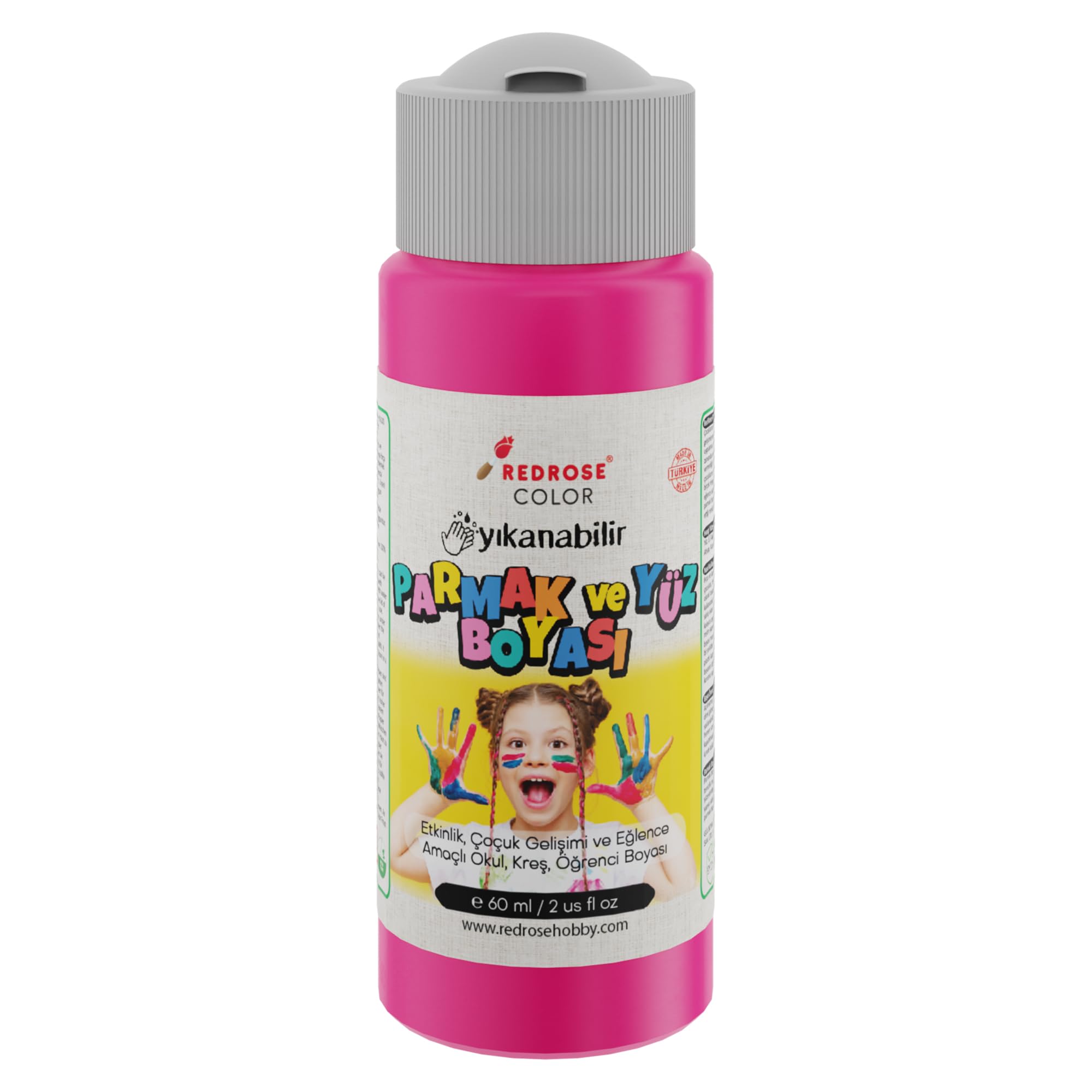 Red Rose Fuşya Parmak Boyası 60 ml