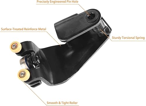 Vista 22 de 72561-SHJ-A21 72521-SHJ-A21 Conjunto de rodillo de puerta deslizante para Honda Odyssey EX EX-L Touring 2005-2010, 1 par de reemplazos izquierdo
