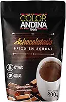 Achocolatado Diet Baixo em Açúcar 200g | Vegano | Cacau 100% Puro