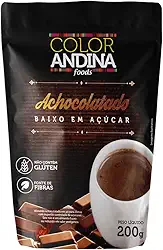 Achocolatado Diet Baixo em Açúcar 200g | Vegano | Cacau 100% Puro