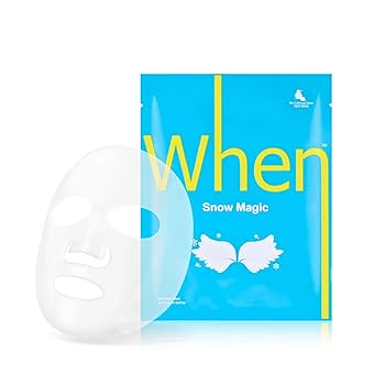 スノーヴィット　フェイシャルエッセンスマスク10枚 snovit_main_with_pouch2_be3203