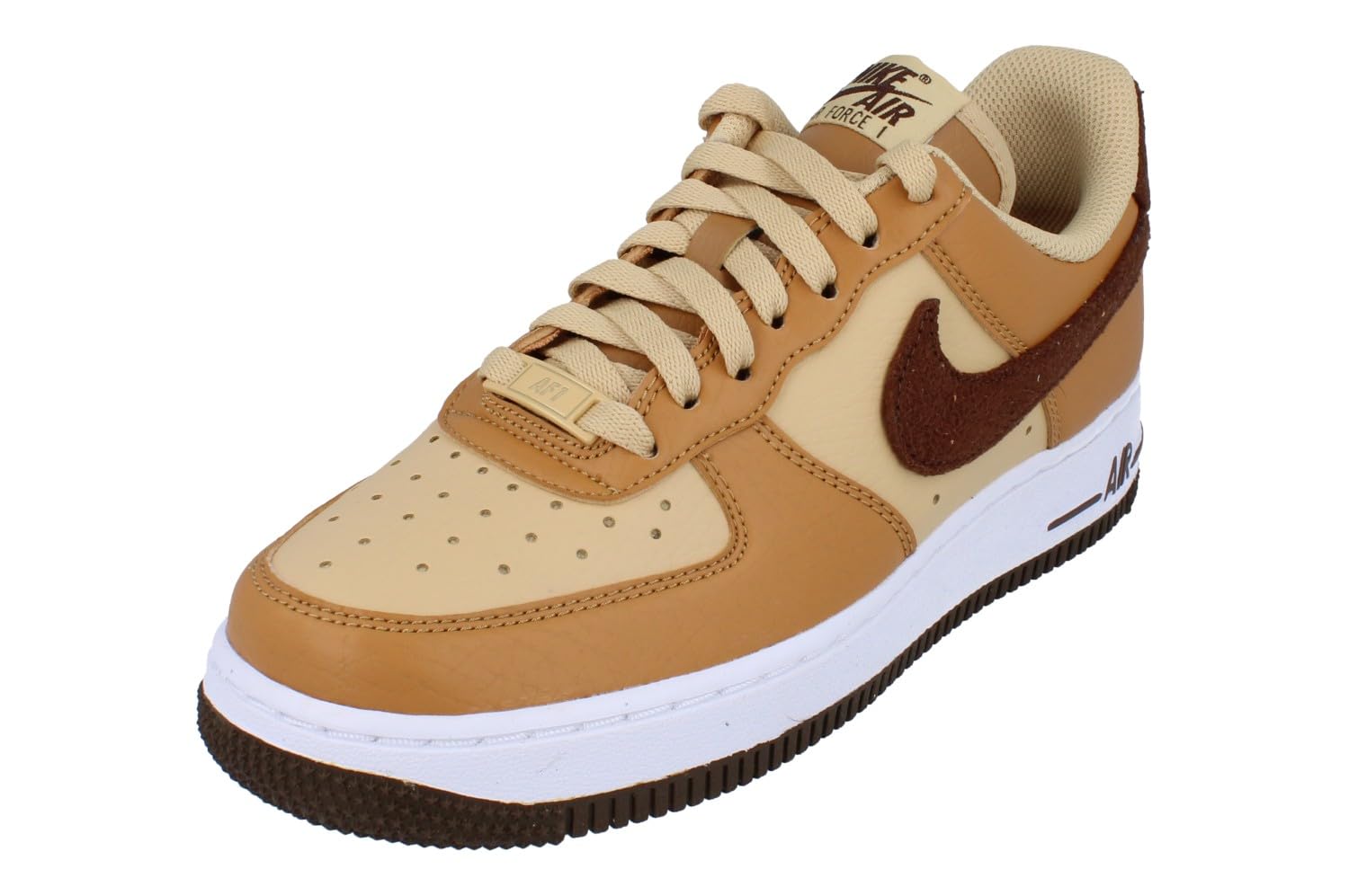 Nike Air Force 1 Low Next Nature Flax Cacao Wow Wo Sneakers Brown Sesame White Hq3905-200 Cm Men's