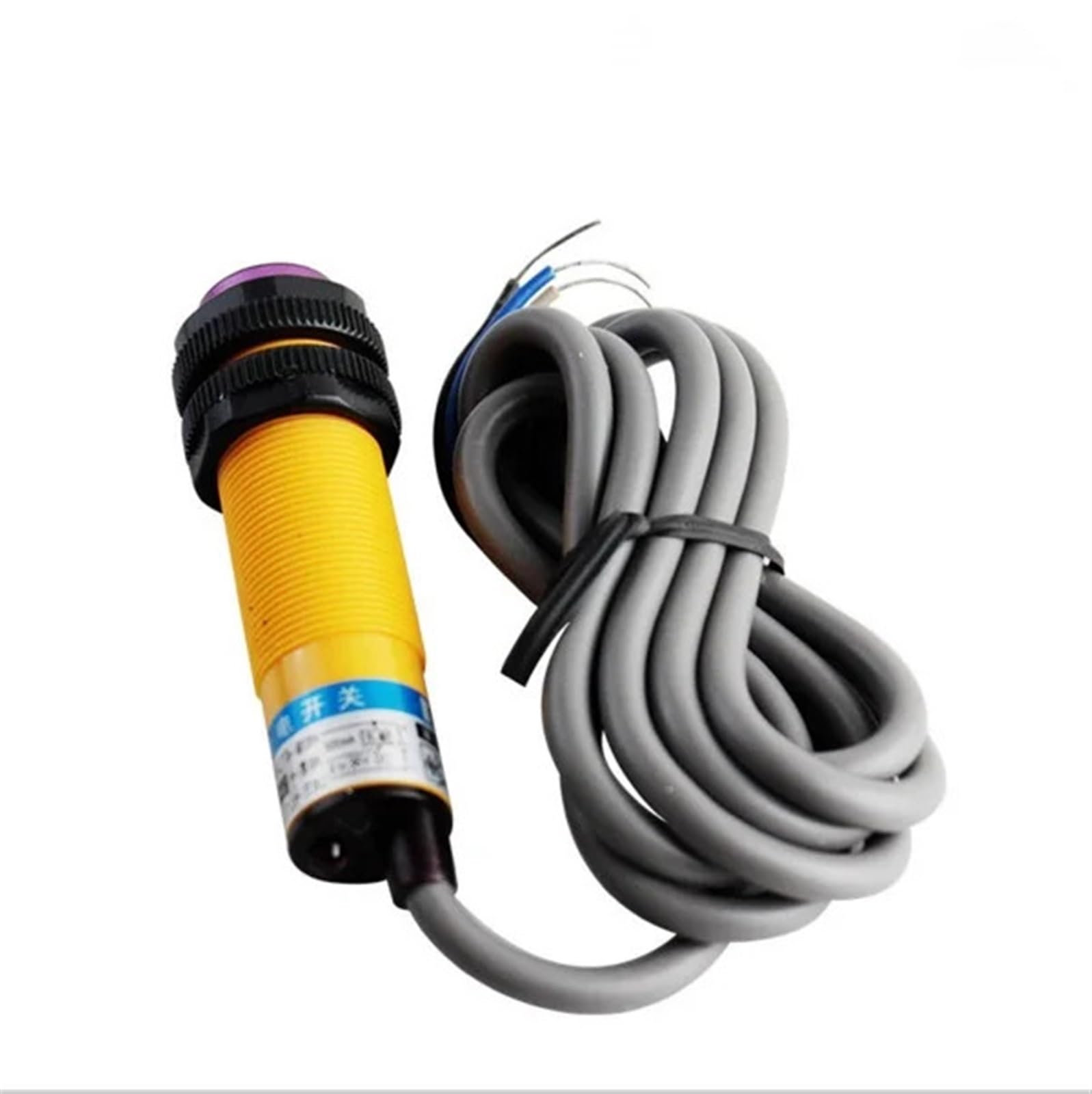 1 Stück/Lichtschrankensensor E3F-DS10B2 Durchmesser 18 mm Abstand 10 cm diffuse Reflexion NPN NC DC-Wandler