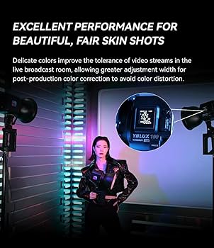 【美品】YN LUX100 Amazon | YNLUX100 RGB ビデオライト | YNLENS | 定常光ライト