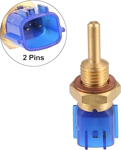 Miniatura 3 de X AUTOHAUX Sensor de temperatura del refrigerante de agua del motor de 2 pines 22630-44B10 para Infiniti G20 G35 M35 M45