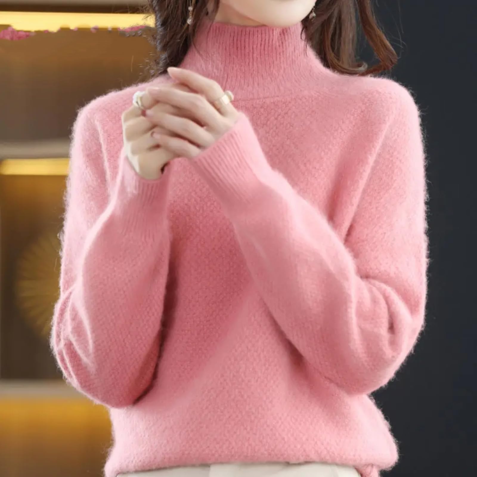 Maglione Felpe con Cappuccio Hoodies Pullover Sweatshirt Uomo Donna Maglione Donna XXL Beige