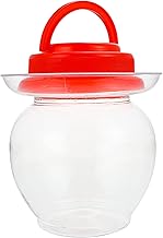 BAFAFA Fermentation Bottle Fermentation Jar Fermenting Crock with Water Seal Airlock Lid Traditional Chinese Pickle Jar Kimchi Jar for Kitchen Food Storage Canisters Wine Brewing Jar Jars
