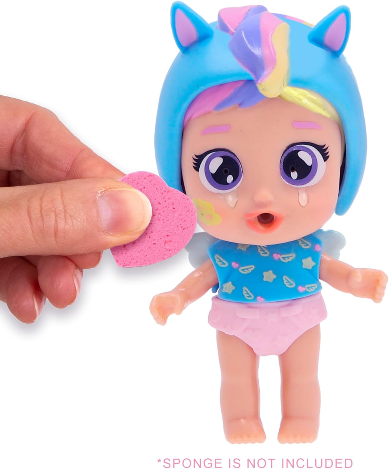 Cry Babies Playtime Jenna's Daycare Playset with Collectible Doll and 15+ Accessories, Dollhouse Accessories, Holiday Toy, Great Gift for Kids Ages 4 5 6+ Years Old