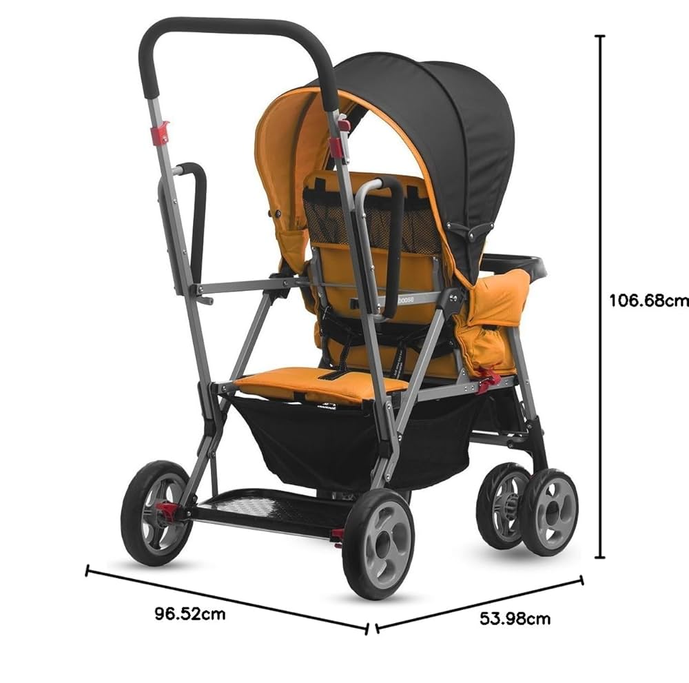 Tandem Stroller Joovy Caboose Ultralight Sit And Stand Car Seat