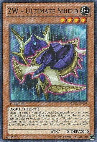 Miniatura 1 de YU-GI-OH! - ZW - Ultimate Shield (CBLZ-EN007) - Cosmo Blazer - Edición ilimitada - Común