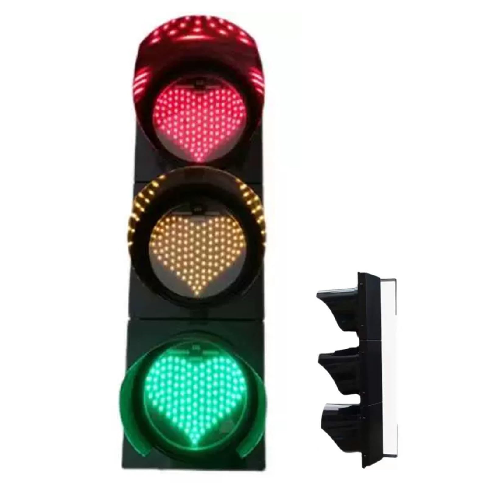 Amazon.co.jp: GQMYCDM 信号機ウォールランプ装飾、赤黄緑 LED ハート