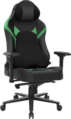 Miniatura 15 de Silla ergonómica para videojuegos, sillas de escritorio para computadora, reposabrazos 4D, silla de oficina con respaldo alto con reposacabezas