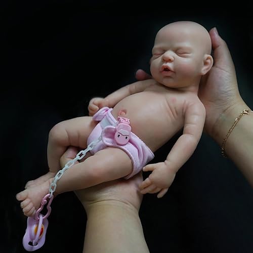 Miniatura 7 de Mire & Mire Muñecas de bebé Reborn 12" Niño Micro Preemie Muñeca de bebé de cuerpo completo de silicona realista - Muñecas de bebé recién nacidas