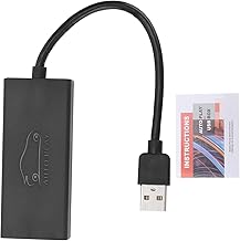 CarPlay Adapter, USB Dongle, Car USB Interface Compatible with iOS 7.1 and Android 5.1+, Wired Connection Black