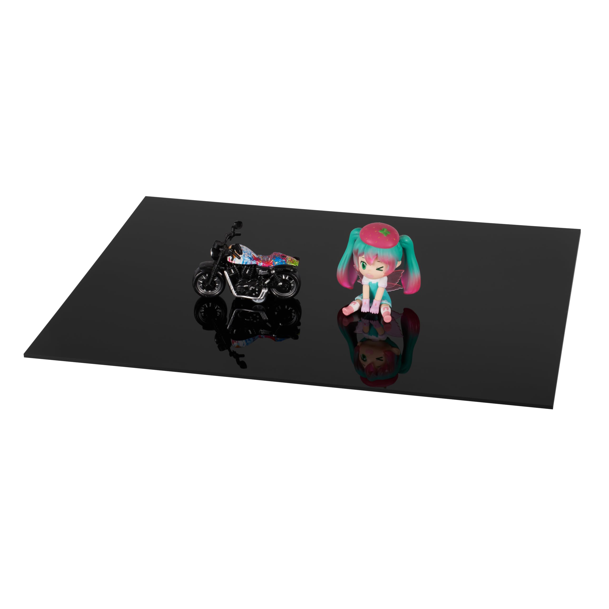 Black Acrylic Sheets - 10 Pack 12x16" -5