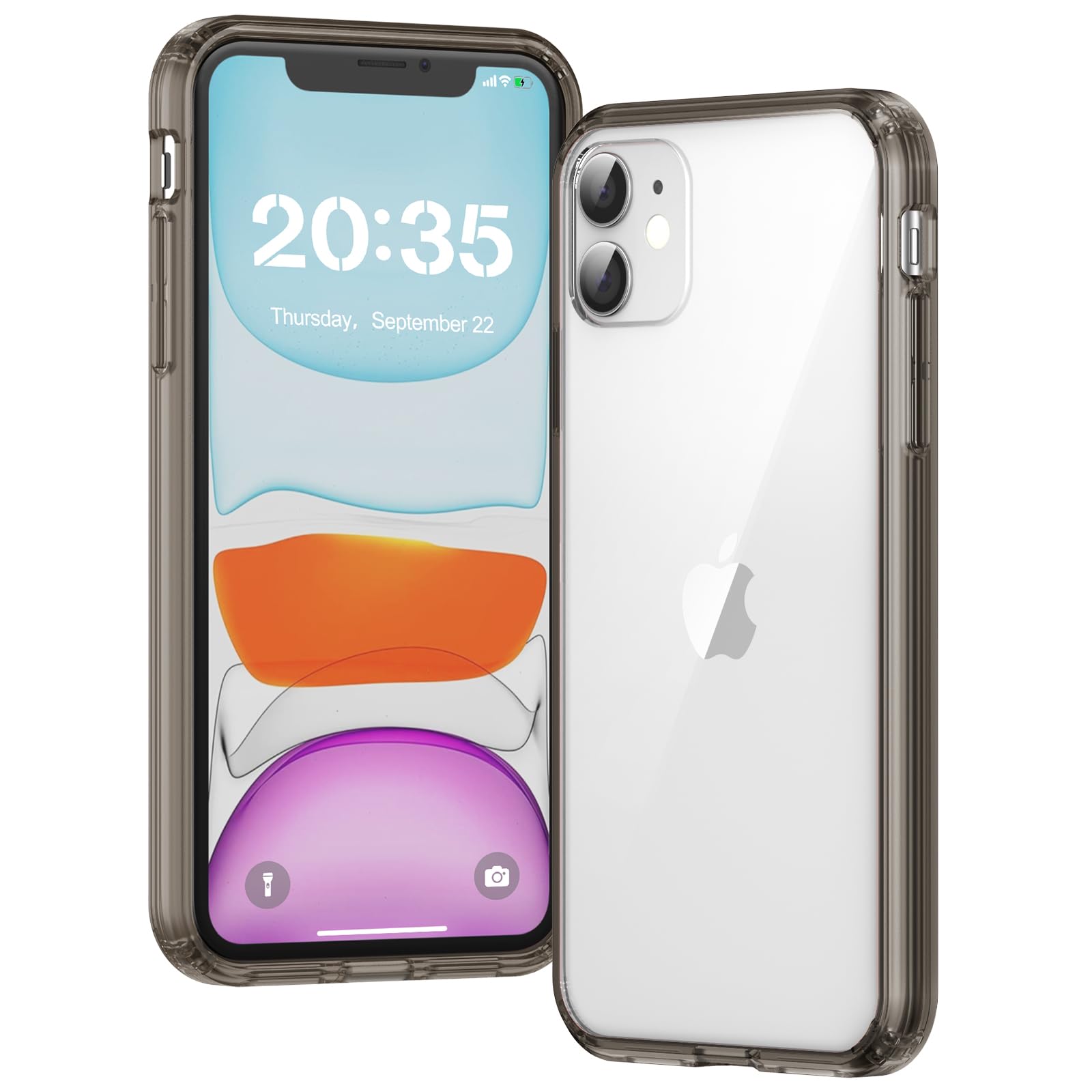 Clear Case for iPhone 15, Ultra Thin, Shockproof TPU Cover, Anti-Yellowing, Crystal Clear, Phone Case for Apple iPhone 15 - Clear — view 369
