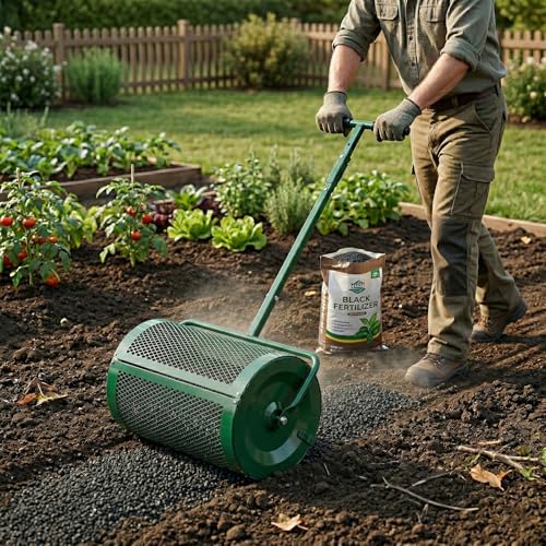 Esparcidor de Compost de 24 Pulgadas para Jardín miniatura 7