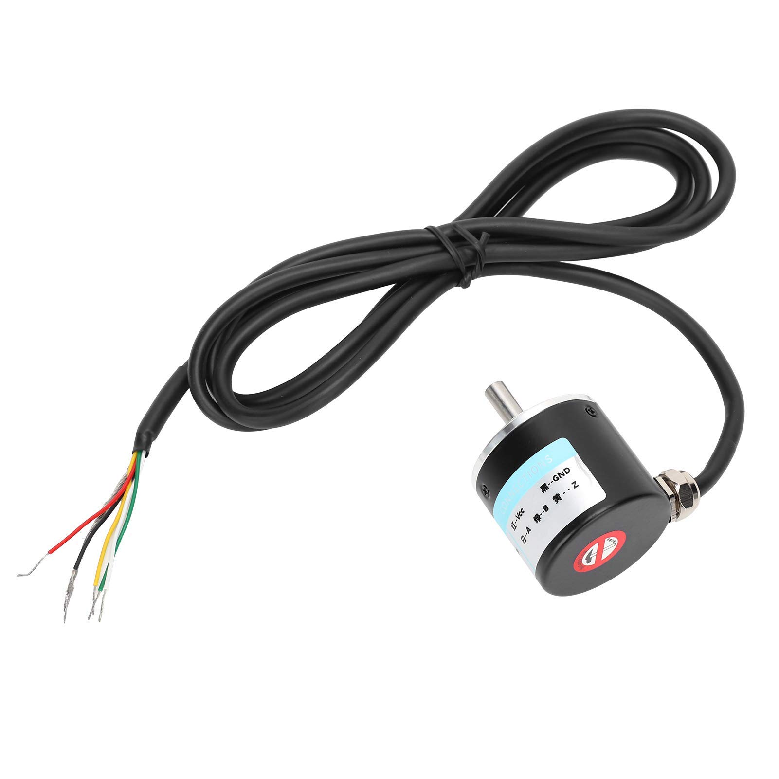 Codeur Rotatif Optique Incrémental À Arbre Solide 1024B Composant De Contrôle De Mouvement Triphasé 30KHz Pour Machines Industrielles Et Systèmes De Positionnement
