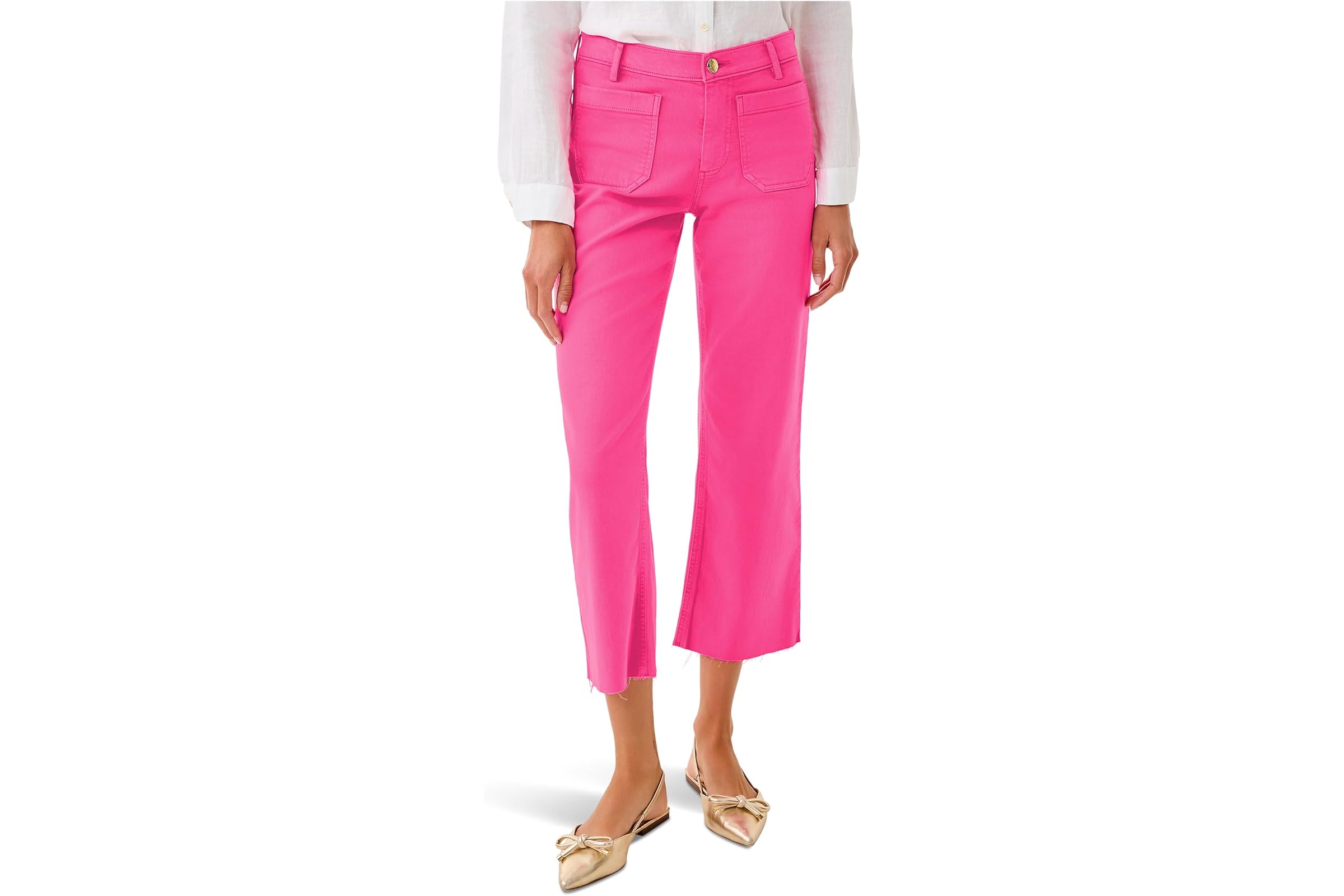 Брюки Lilly Pulitzer Harleen High-Rise Crop Je