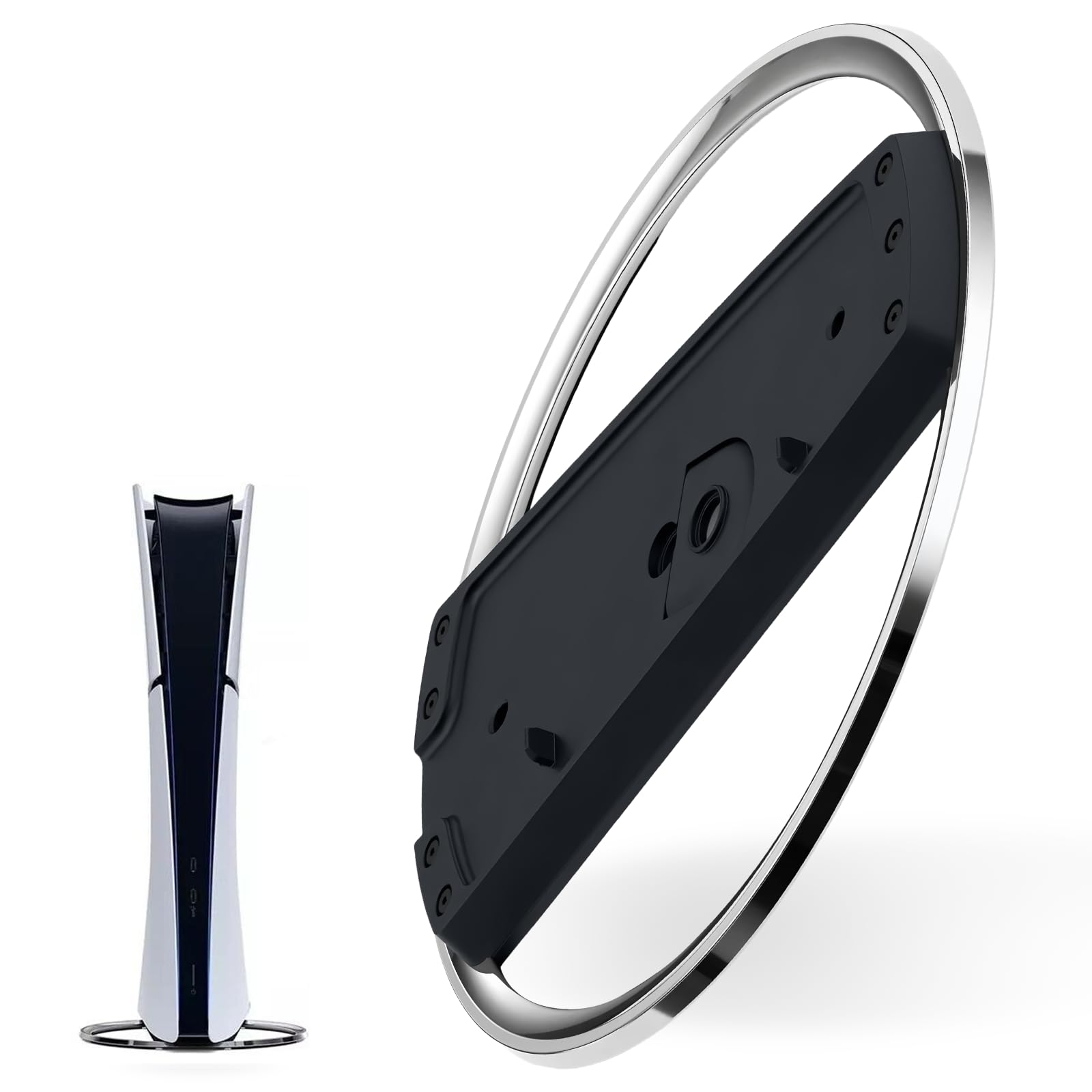 Support vertical pour Playstation 5 Slim : support pour Playstation 5 Slim, PS5 Slim/PS5 pour Playstation 5 Discs et numérique, support vertical pour console PS5 Slim