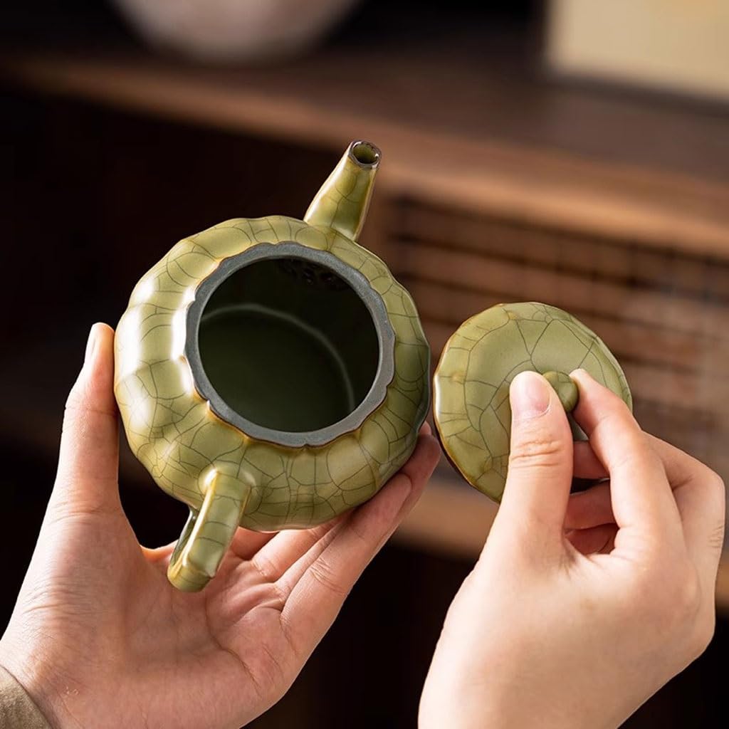 Dzbanek do herbaty w stylu chińskim, do użytku domowego, wysokiej klasy, do biura, ceramiczny zestaw do parzenia herbaty, czajniczek do parzenia herbaty