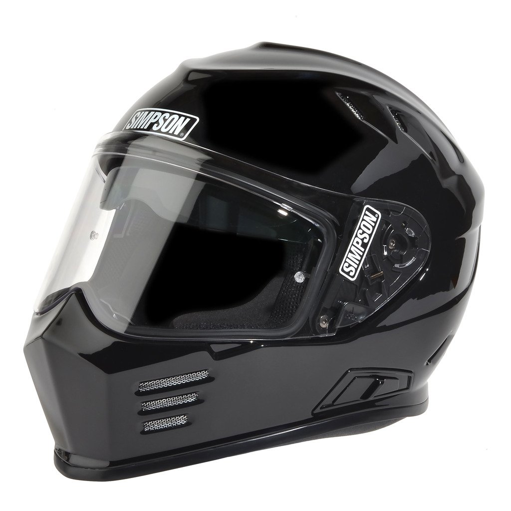 Simpson GBDXL2 Black Dot X-Large Helmet Ghost Bandit, Helmets