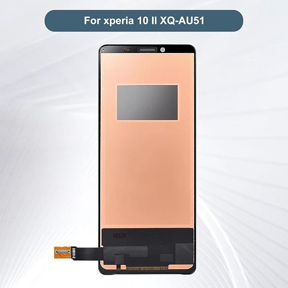 Replacement TFT Display Touch Screen Digitizer Assembly Compatible with Sony Xperia 10 II XQ-AU51 6.0 with Tools(Black)