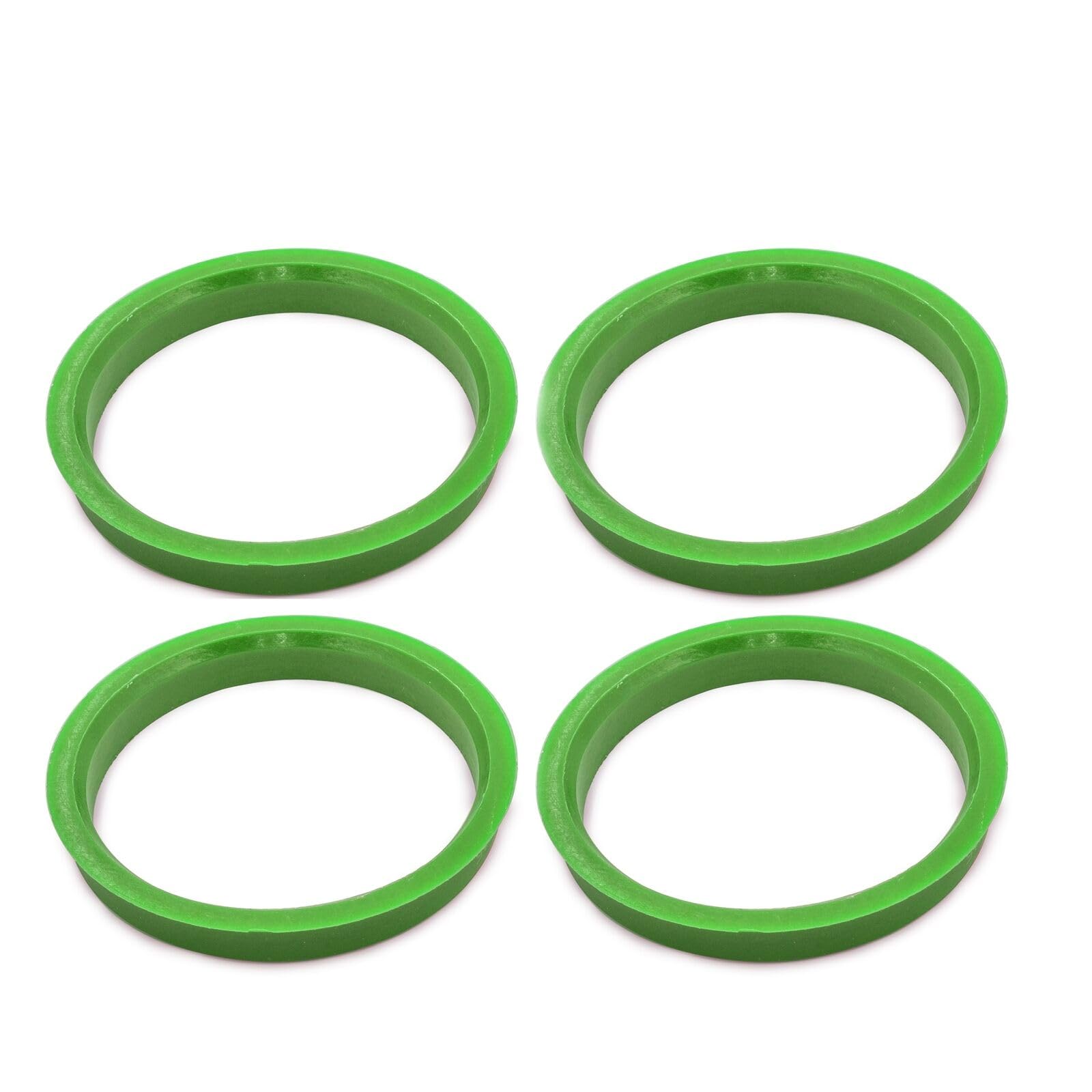BURANIFUSION 4 Hub Rings 78mm to 57.1mm Hubcentric Ring .1 -(Plastic) Left,Right,Front,Rear Reinforced Nylon-Construction 78 mm-Outside Diameter for Audi|VW WEF1984