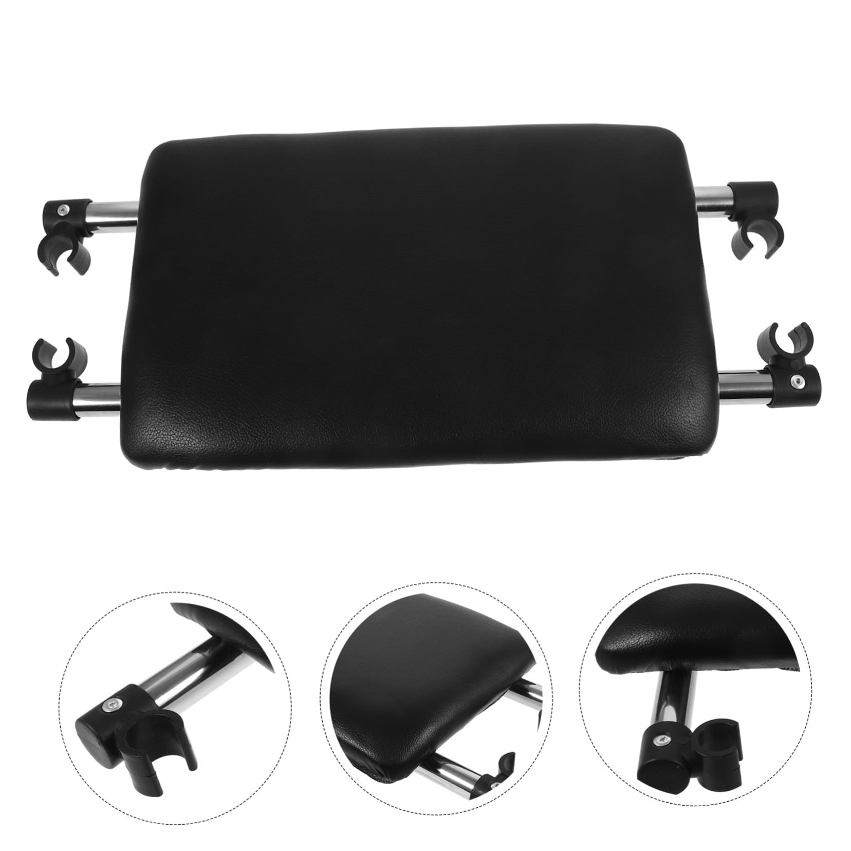 FRCOLOR Sedile Piattaforma Confortevole e Sicura in Lega di Alluminio per Deambulatore di Ricambio per Assistenza Bagno e Doccia