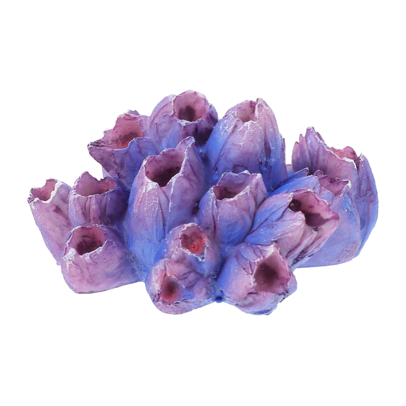 Lifelike Resin Coral Aquarium Ornament for Freshwater Fish Tanks Safe Simulation Coral Decor Eye Catching Fish Tank Decoration