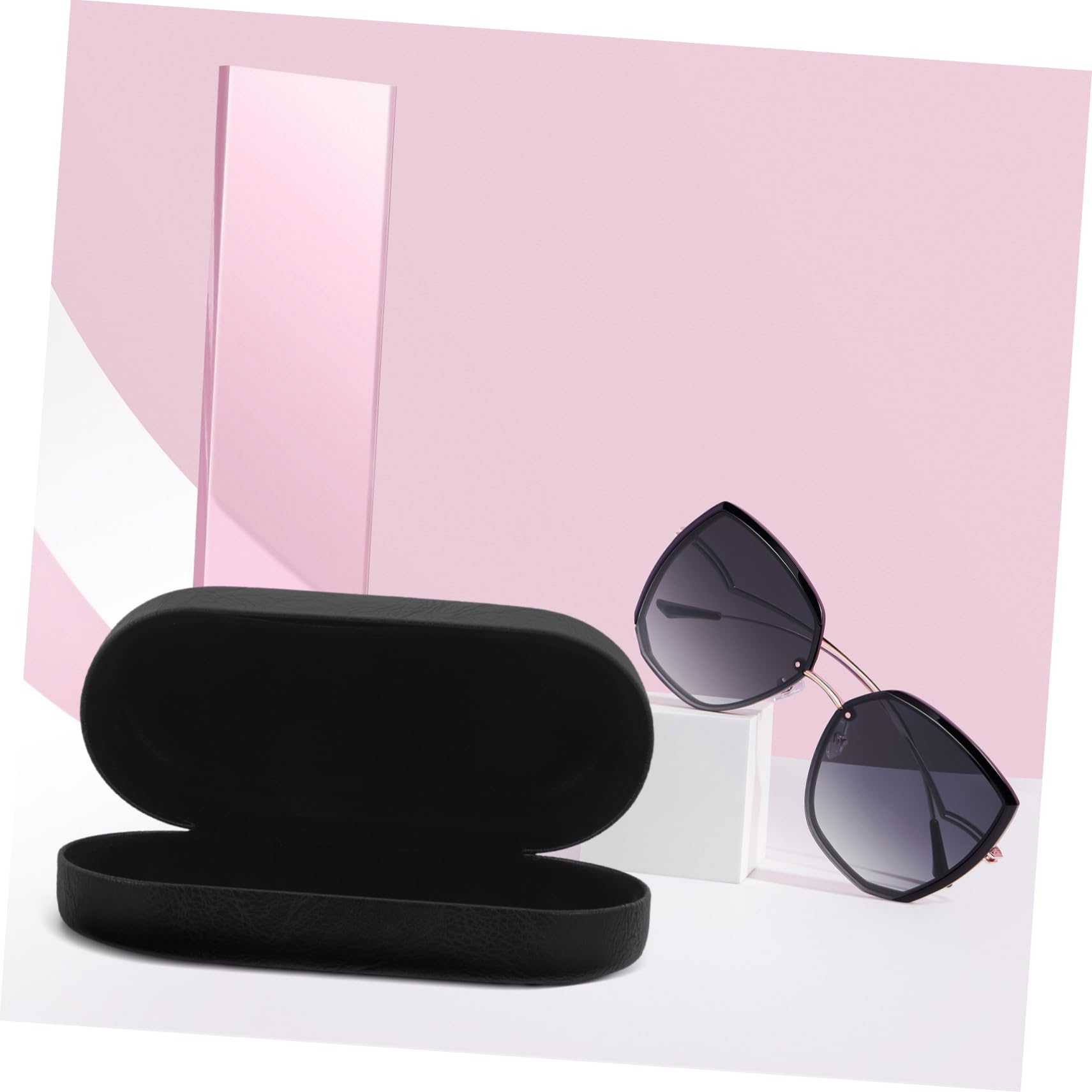 Holibanna estuche para gafas de sol organizador de gafas de sol transparente múltiple sunglasses organizer estuche gafas de sol estuche de anteojos para mujer envases de anteojos cuero pu