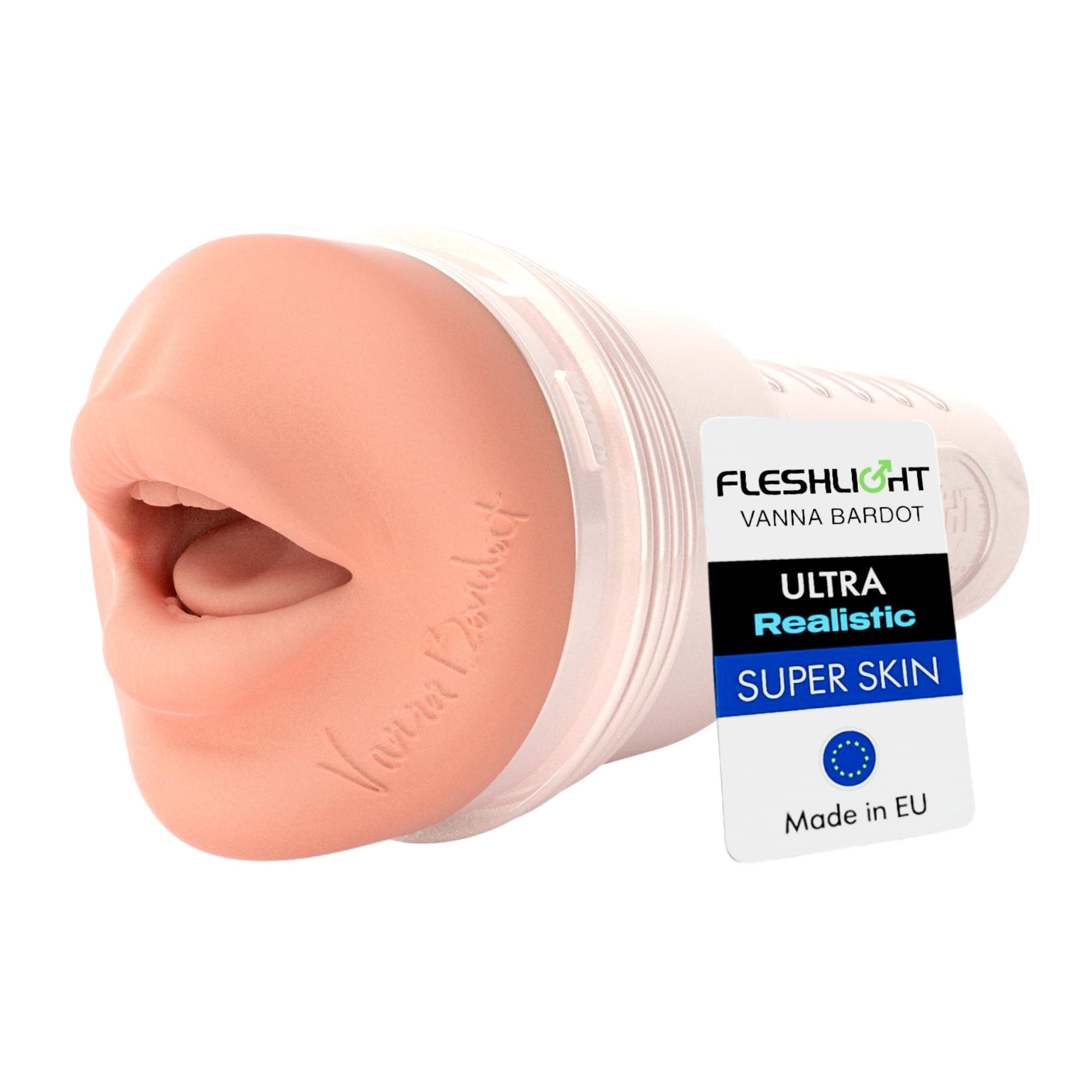 Fleshlight Vanna Bardot Serotonin (Mouth) - Masturbateur Homme - Experience Realiste - Sensation Intense - Facile à Nettoyer