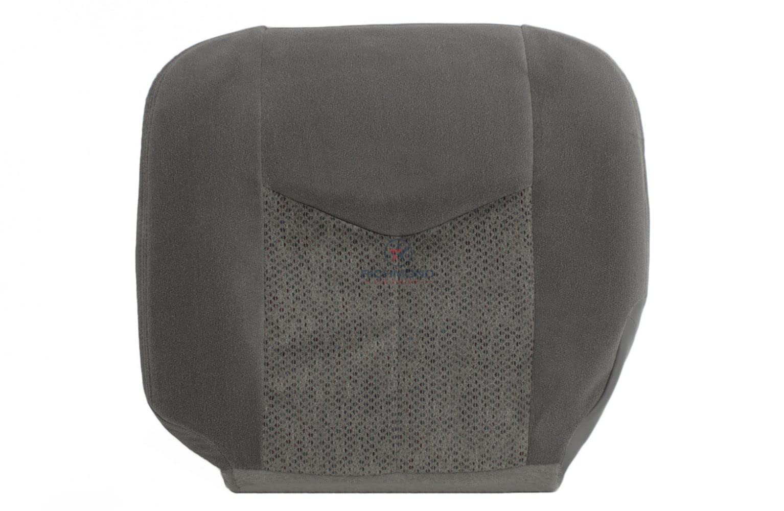 Richmond Auto Upholstery: Compatible with 2003-2007 Chevy Silverado LS LT Z71 - Driver Side Bottom Replacement Cloth Seat Cover, 69D Gray