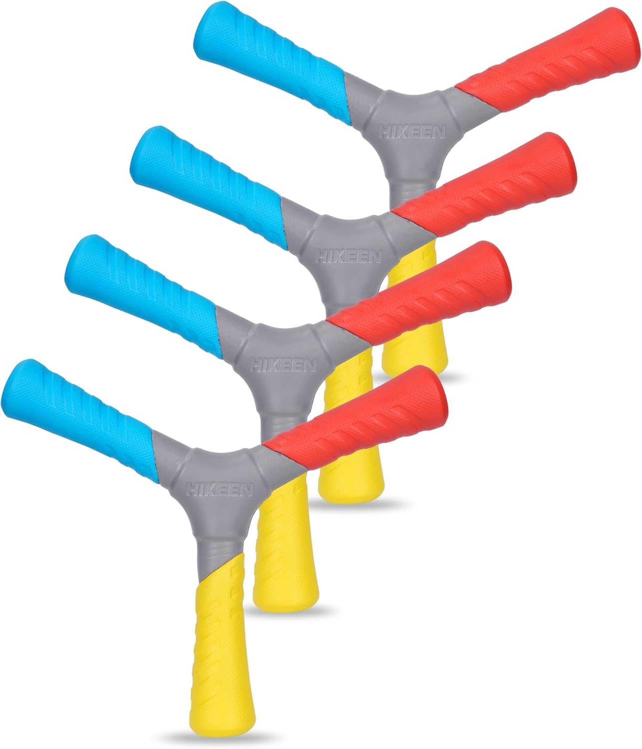 BOOSTEADY Lot de 2/4 Entraîneur Réactif de Capture: Équipement d’Entraînement de Coordination œil-Main en EVA pour Améliorer Agilité, Réflexes et Vitesse de Décision Intérieur/Extérieur