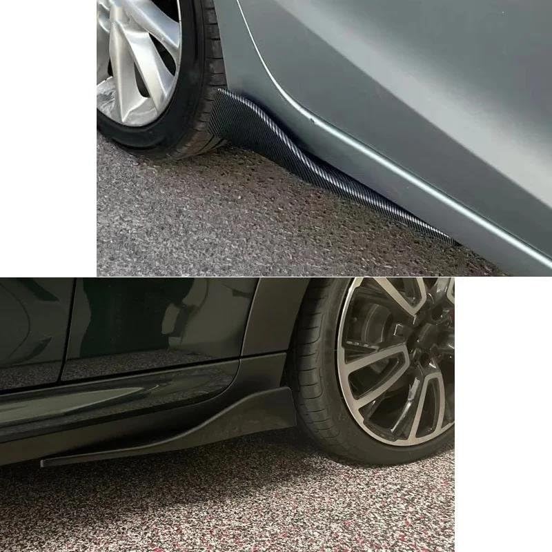Spoiler universel aspect carbone 48cm pour bas de caisse et pare-chocs - 3