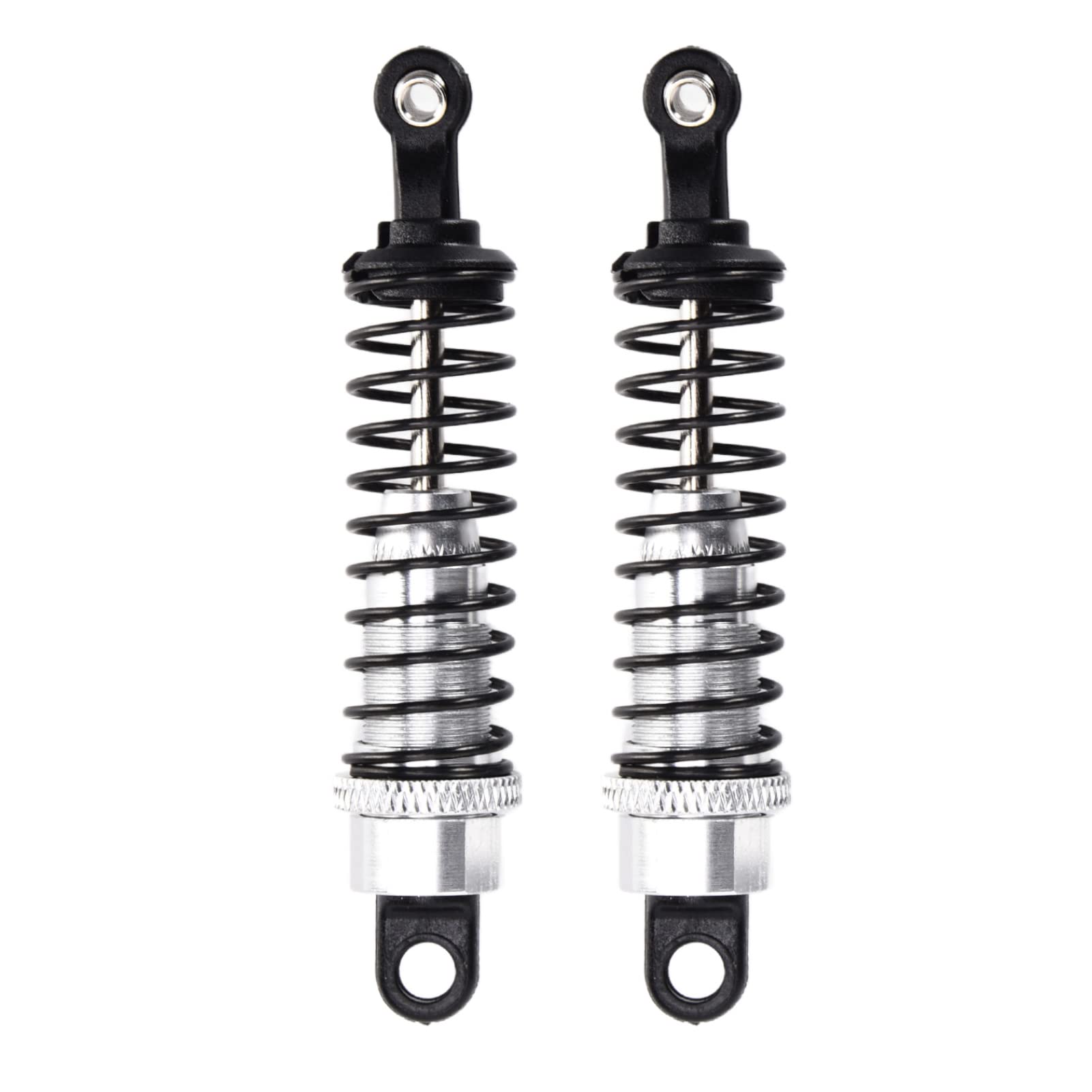 Dilwe RC Car Lot de 2 amortisseurs hydrauliques en alliage d'aluminium pour SCY 16101 16102 16103 16201 1/16 RC Car (Rouge Dilwe RC Car Lot de 2 amortisseurs hydrauliques en alliage d'aluminium pour SCY 16101 16102 16103 16201 1/16 RC Car (Rouge