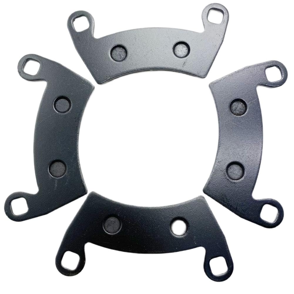 Juego de 2 Pares de Pastillas de Freno Delanteras y Traseras Compatible con Polaris RZR Crew 570 800 900 1000 XP EPS