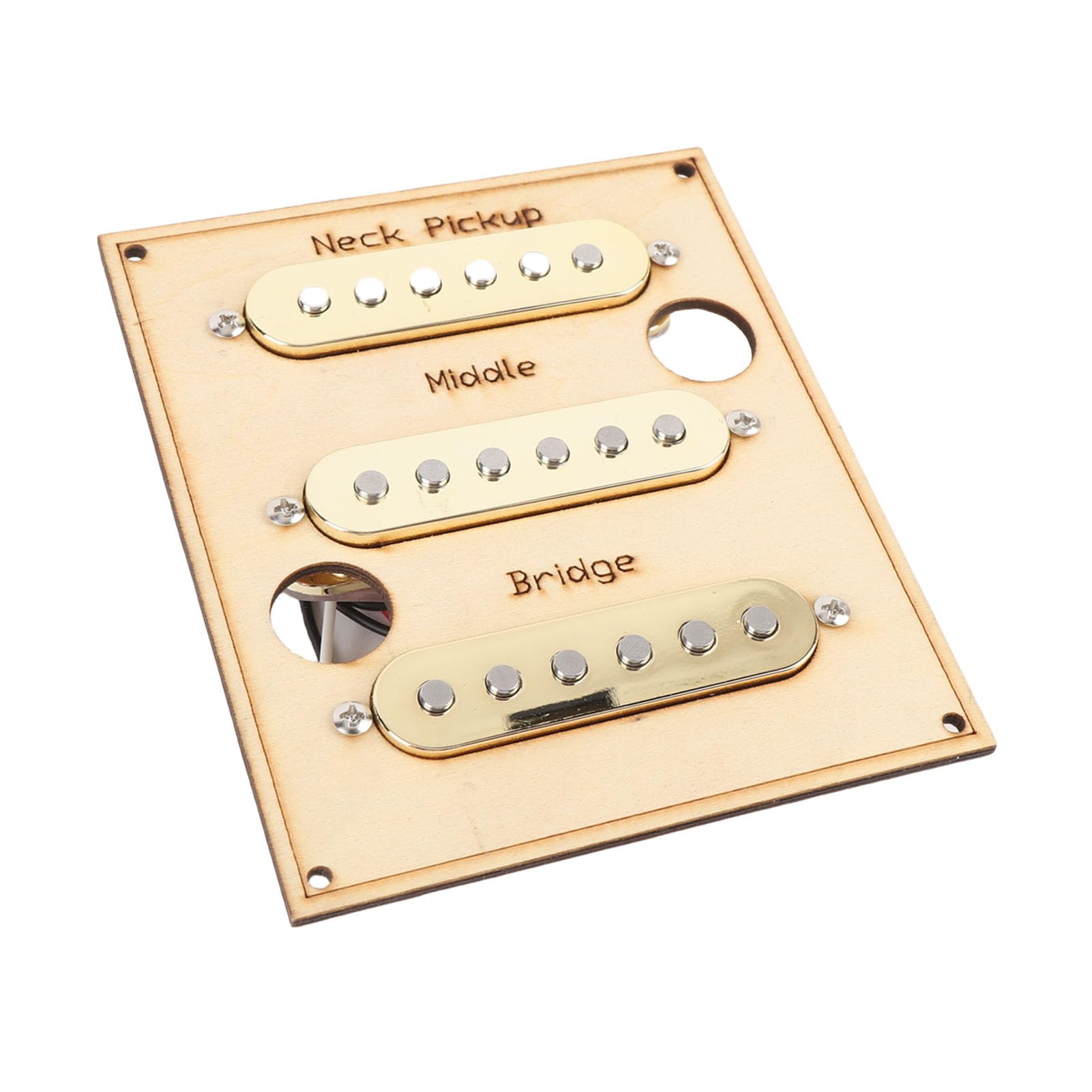 Jectse Vintage -Stil E -GitaRren Kit Pickup Distanza più Precisa per i Chitarristi (GOLD)