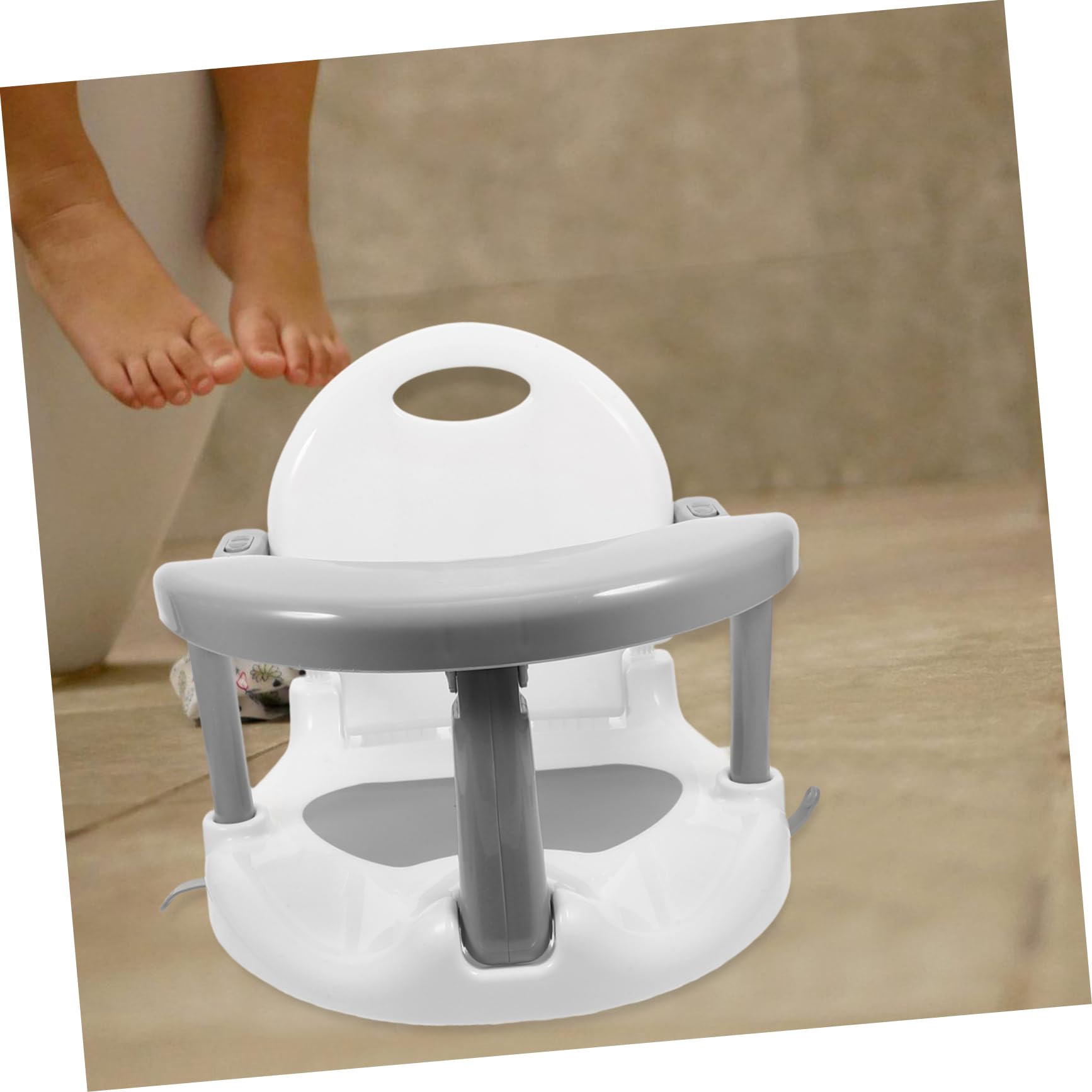 VICASKY Badewannenstuhl für Junge Mädchen Abnehmbar für Kleinkinder und Neugeborene mit Saugnäpfen für Badewanne und Dusche Babybadezubehör