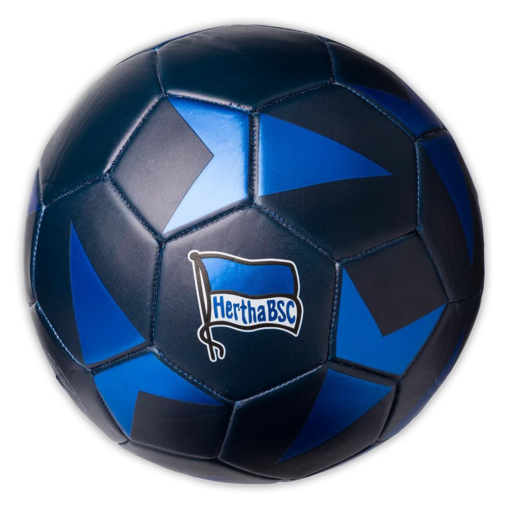 Hertha BSC Berlin Fußball Navy matt | Ball | Gr. 5 | Fanball | HBSCB