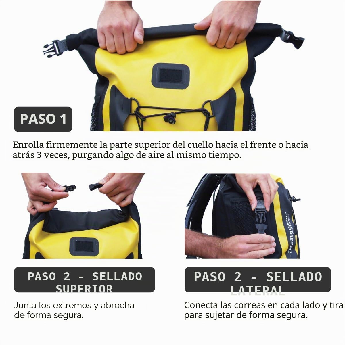 Overboard Wasserdichter Rucksack - Bolsa estanca para navegación