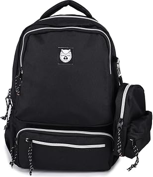 Bear&Deer Kangroo Unisex Çocuk Sırt Çantası Siyah