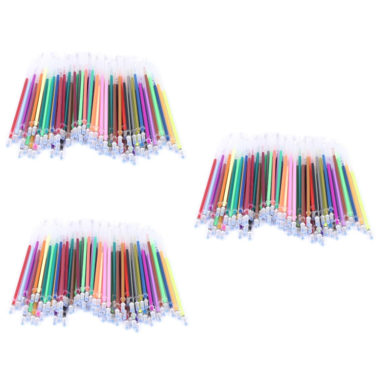300pièces Recharge Stylo Gel Pour Doodling Scrapbooking Et Dessin Fournitures De Bureau Pour Étudiants