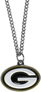 NFL Siskiyou Sports Fan Shop Green Bay Packers Chain Necklace with Small Charm 22 inch Team Color