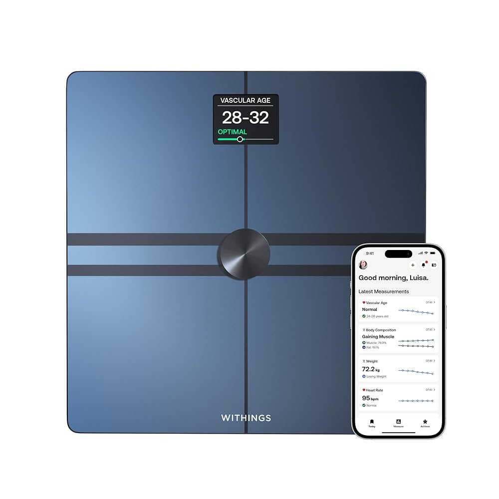 WITHINGS Body Comp WLAN Smart Scales with Full Body Analysis