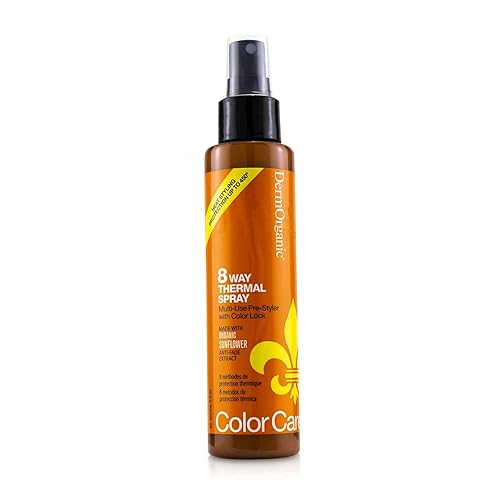 DermOrganic Color Care - Aerosol térmico de 8 vías, 4.0 onzas líquidas